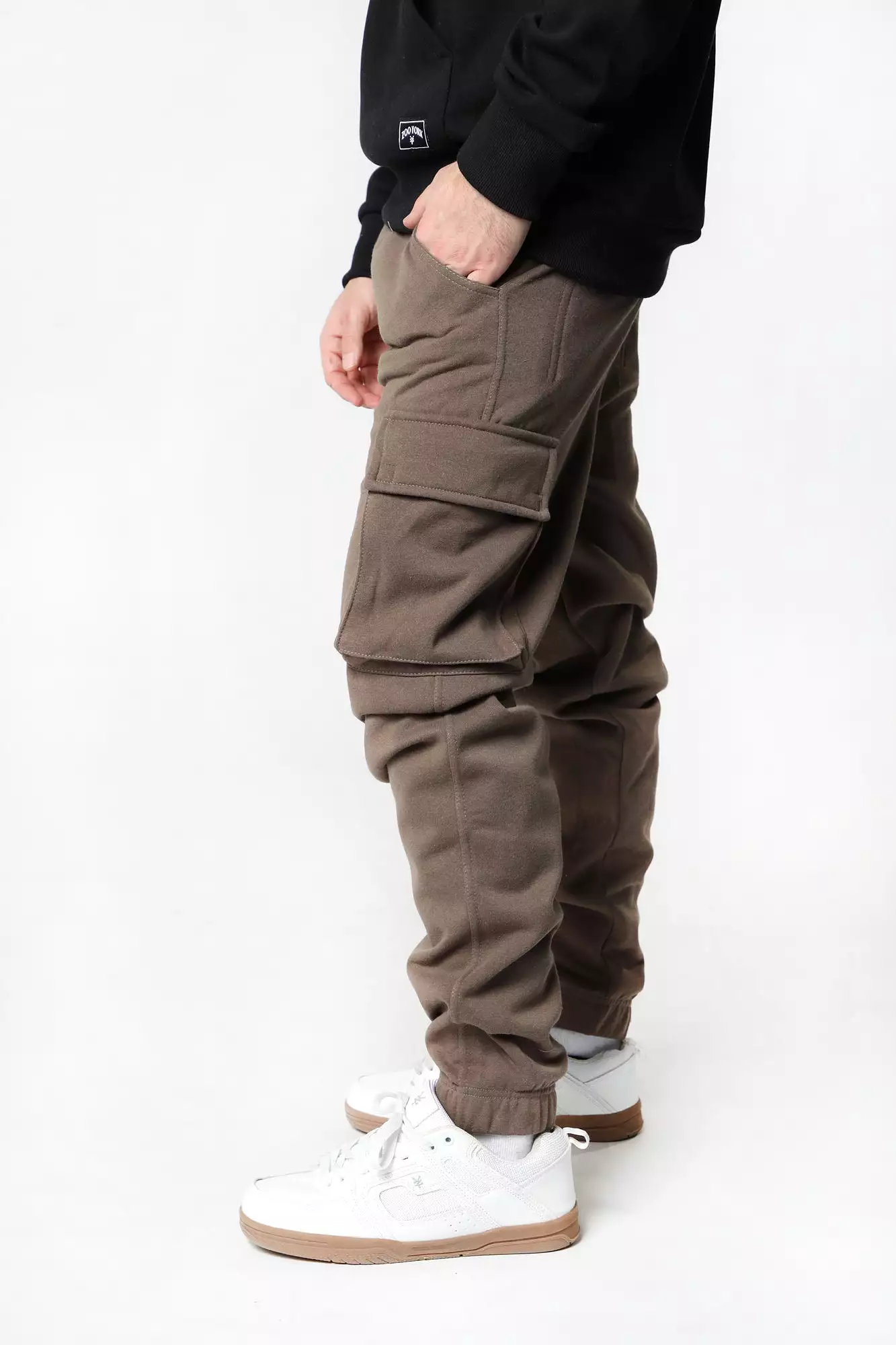 Jogger Cargo en Molleton West49 Homme