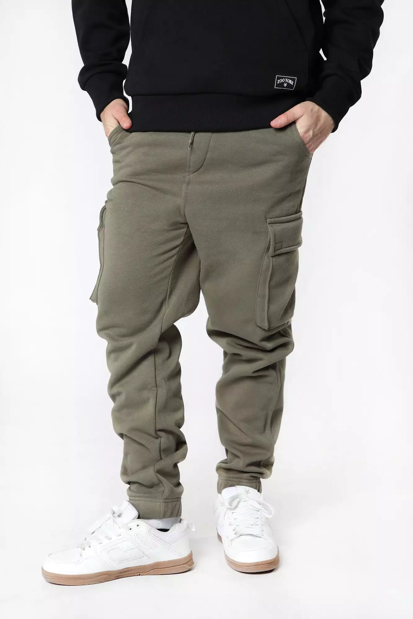 Jogger Cargo en Molleton West49 Homme