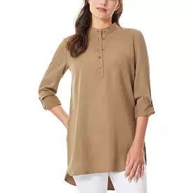 Jones New York Womens Tencel Silky Tunic Top