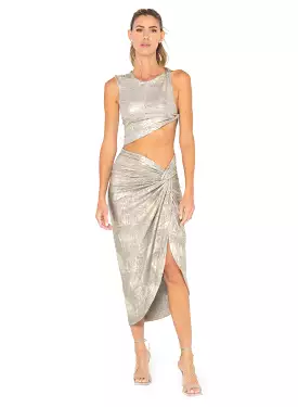 Just Bee Queen - Alba Skirt - Washed Metallic