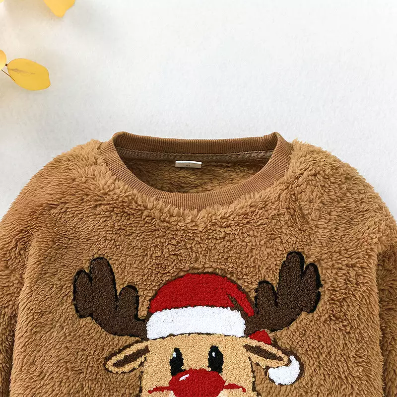 Kid Boys Cartoon Christmas Hoodies Sweatshirts Wholesale 23112804