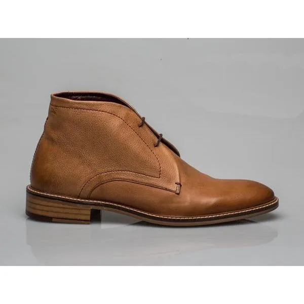 Leather Chukka Boot Tan