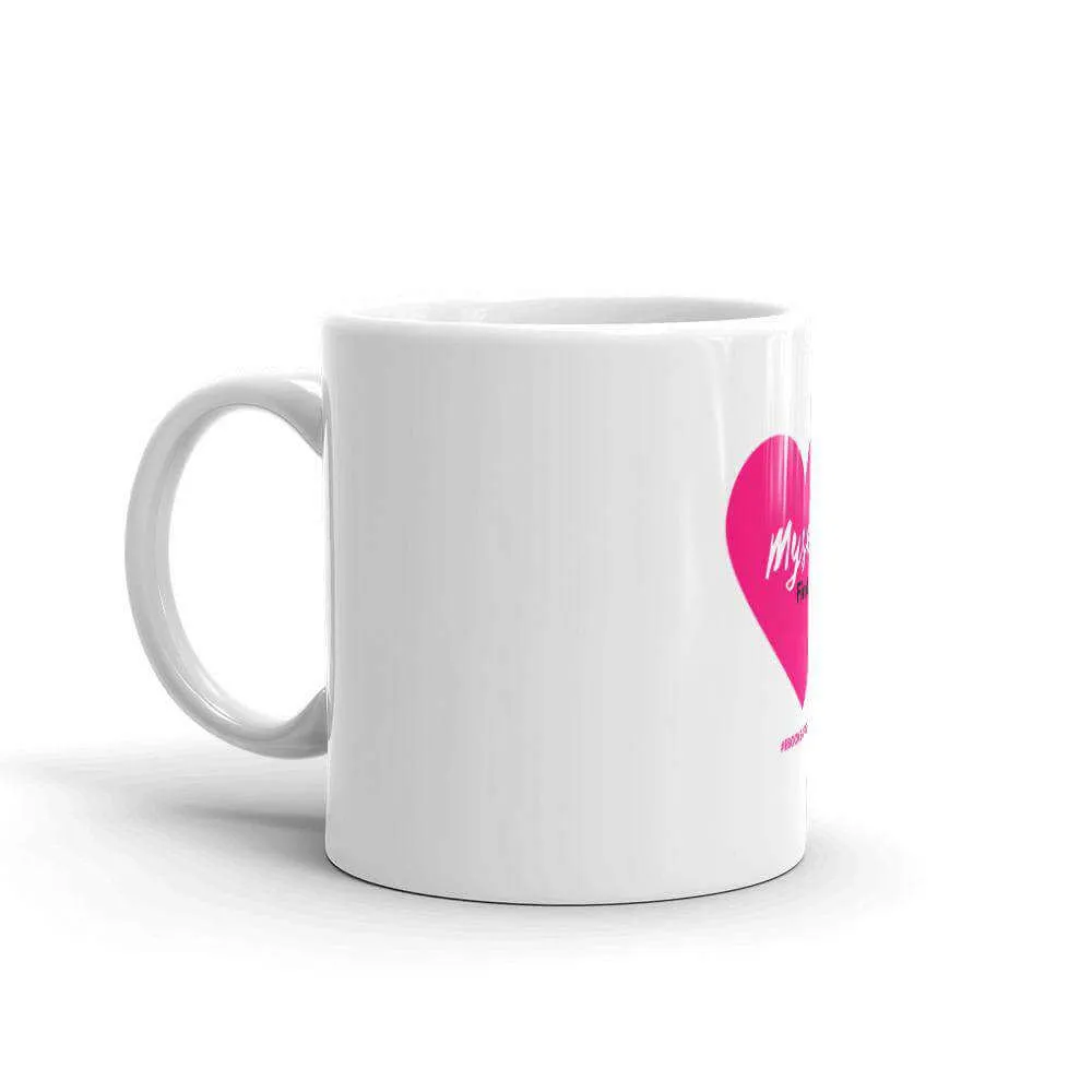 Love Myself First - Pink Heart - Mug