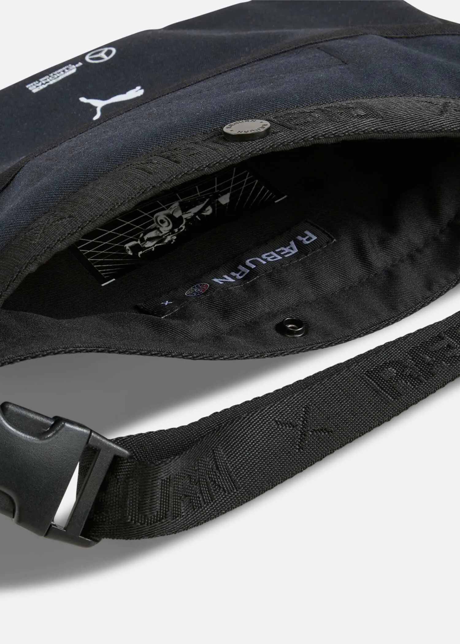 Mercedes-AMG F1 x PUMA x RBURN Masterpiece Sling Bag BLACK