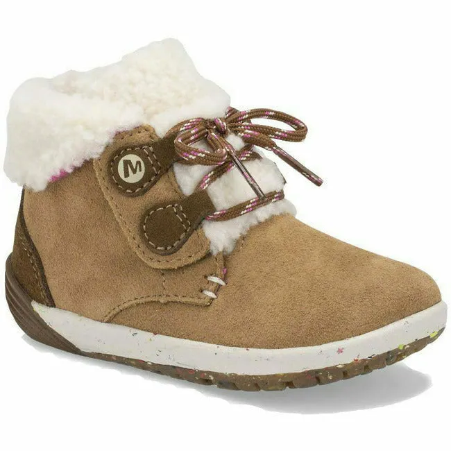 Merrell Kid's Bare Steps Cocoa Jr. Boot (Infant)