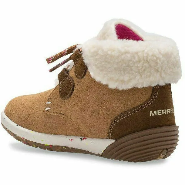 Merrell Kid's Bare Steps Cocoa Jr. Boot (Infant)