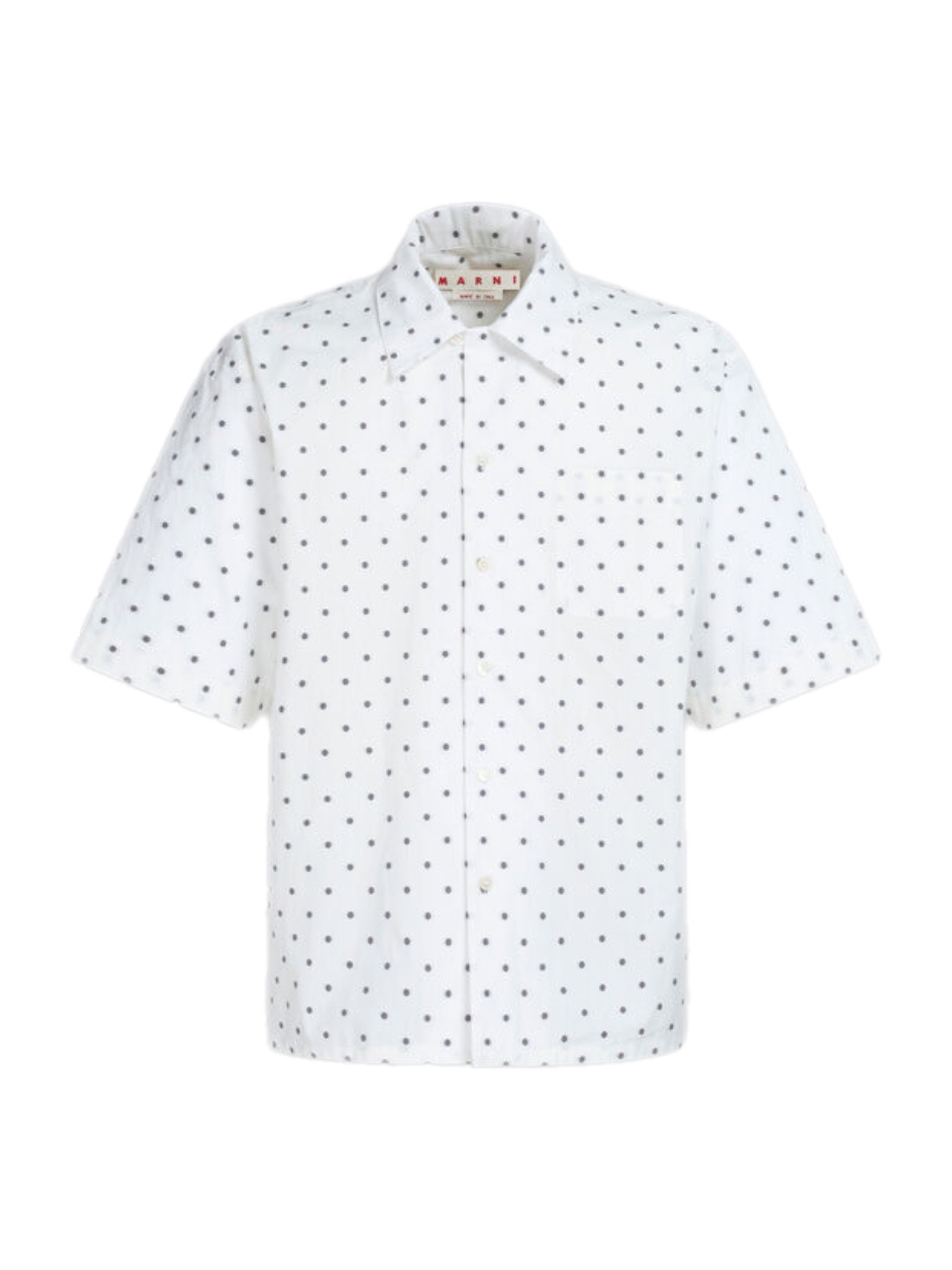 Micro Pois Poplin Shirt CUMU0213A5