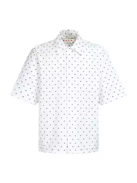 Micro Pois Poplin Shirt CUMU0213A5