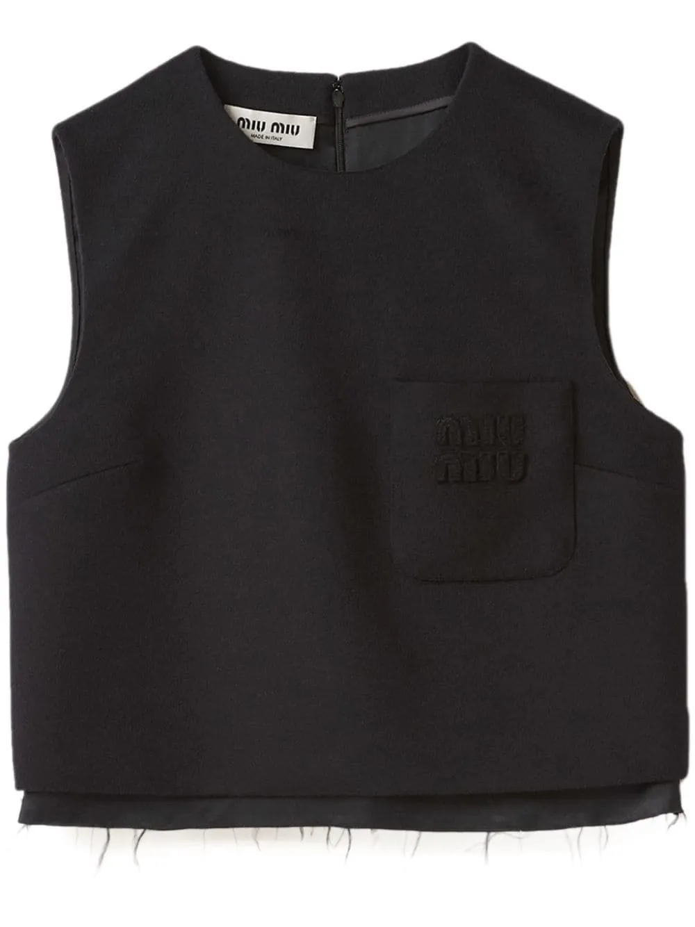 MiuMiu  |Wool Plain Tanks & Camisoles