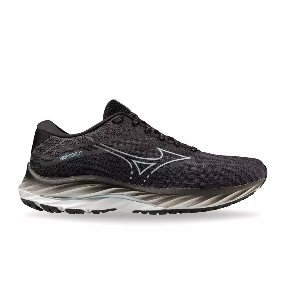 Mizuno Women's Wave Rider 27 - Ebony/Snowcrest