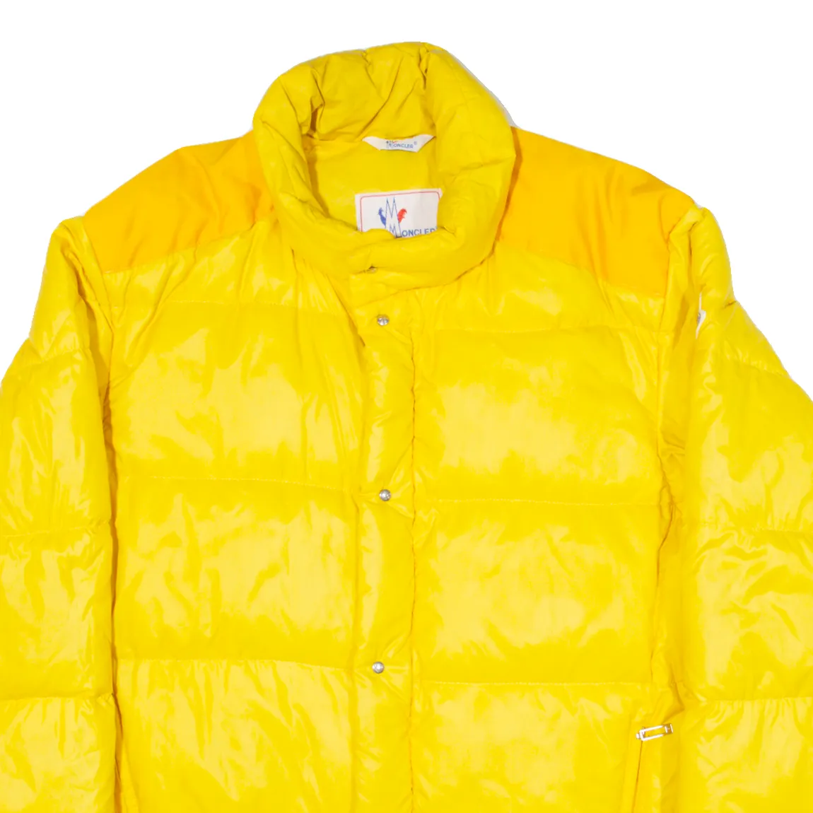 MONCLER Insulated Mens Puffer Jacket Yellow 2XL