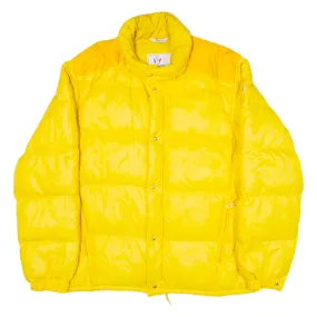 MONCLER Insulated Mens Puffer Jacket Yellow 2XL