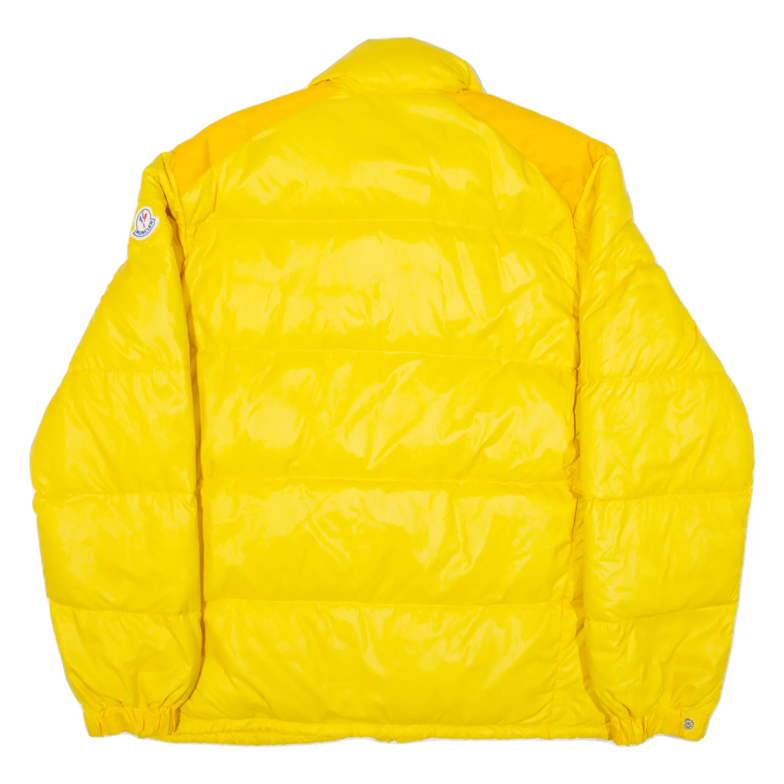 MONCLER Insulated Mens Puffer Jacket Yellow 2XL