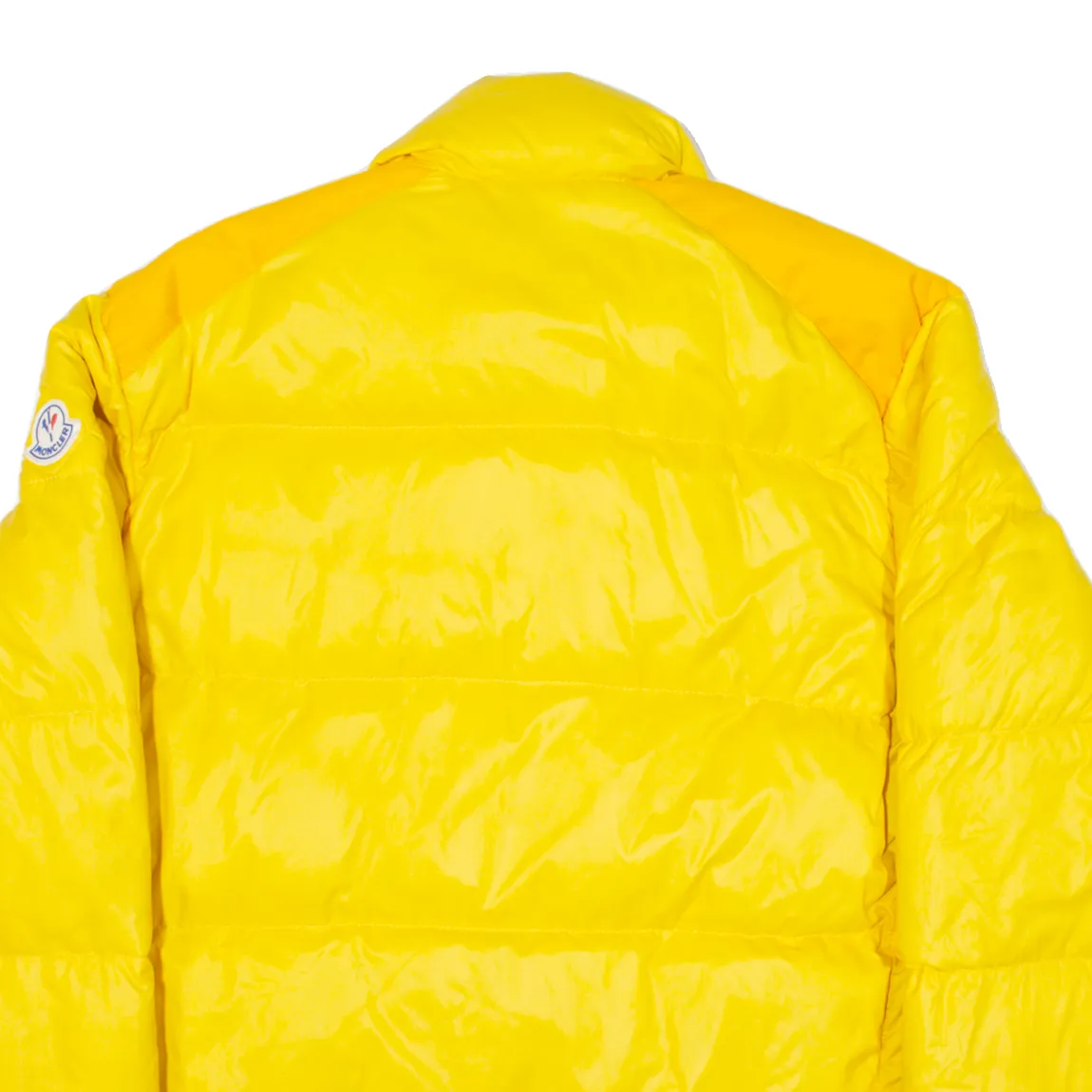 MONCLER Insulated Mens Puffer Jacket Yellow 2XL