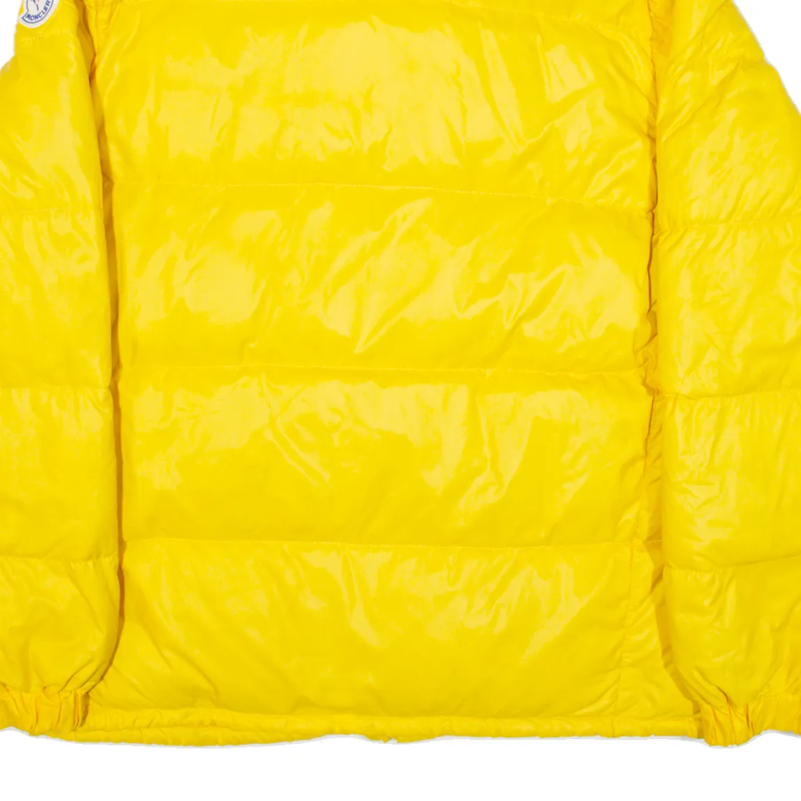 MONCLER Insulated Mens Puffer Jacket Yellow 2XL