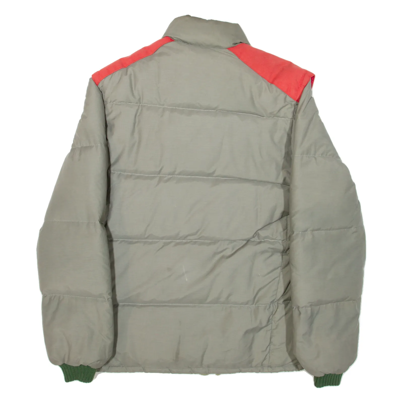 MONCLER Zip-off Insulated Mens Puffer Jacket Green XL