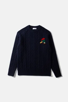 Navy 10 Years Duck Sweater