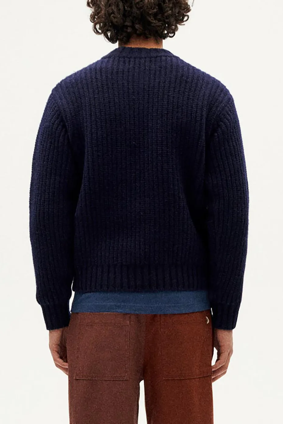 Navy Santos Knitted Sweater