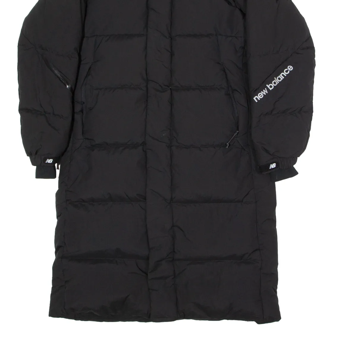 NEW BALANCE Womens Puffer Coat Black S