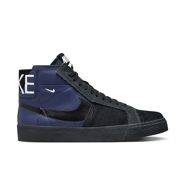 Nike SB Zoom Blazer Mid Premium Midnight Navy/Black/Football Grey