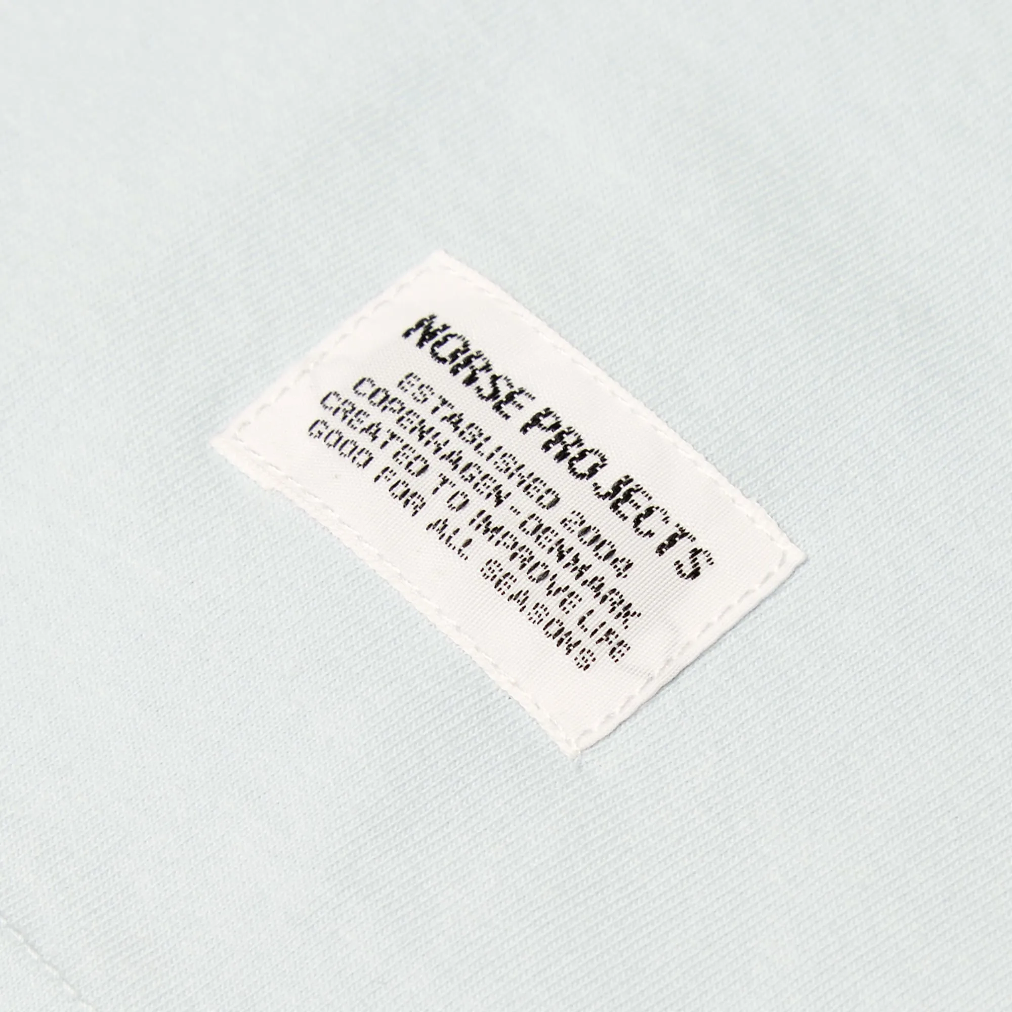 Norse Projects Niels Basic Overdyed Basic TeePale Blue