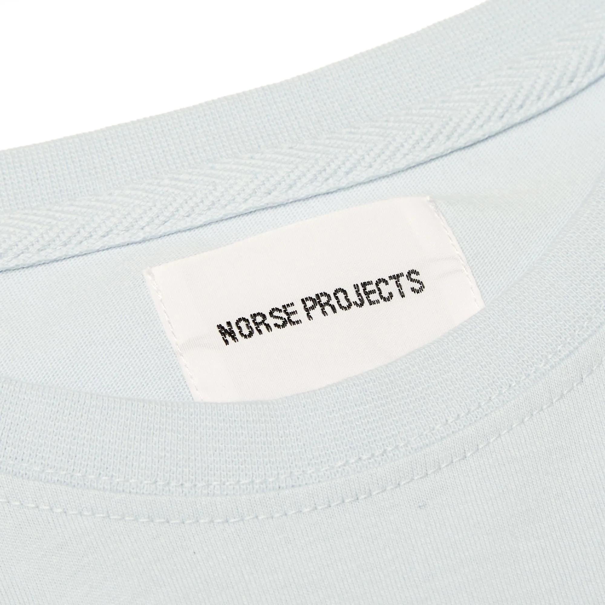 Norse Projects Niels Basic Overdyed Basic TeePale Blue