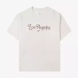 NSW Los Angeles Womens Short Sleeve Shirt (Beige/Brown)