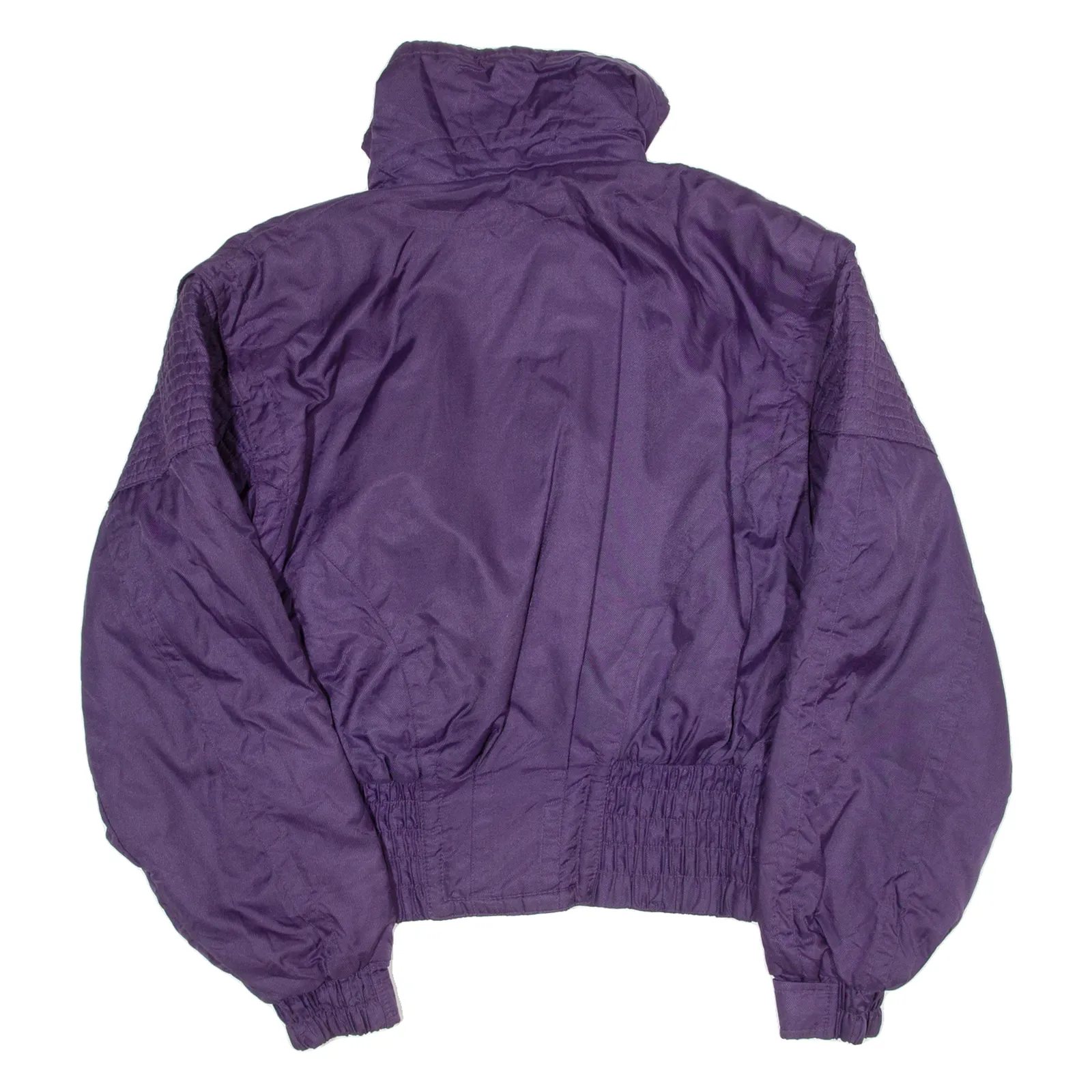 OLYMPUS SPORT Insulated Womens Puffer Jacket Purple Nylon 90s UK 10