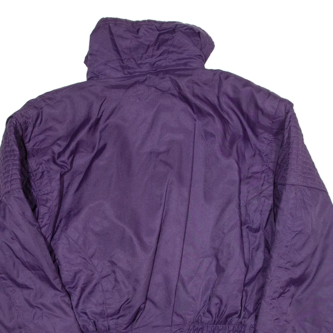 OLYMPUS SPORT Insulated Womens Puffer Jacket Purple Nylon 90s UK 10