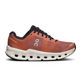 On Women's Cloudgo Running Shoes - Mahogany/Ivory (Wide Width)