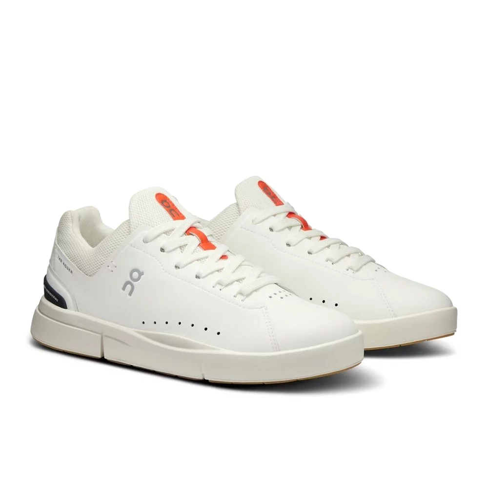 On Women's THE ROGER Advantage - White/Spice