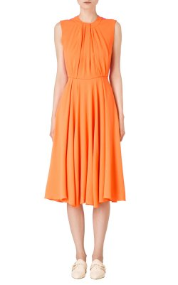 Orange Cocktail Dress