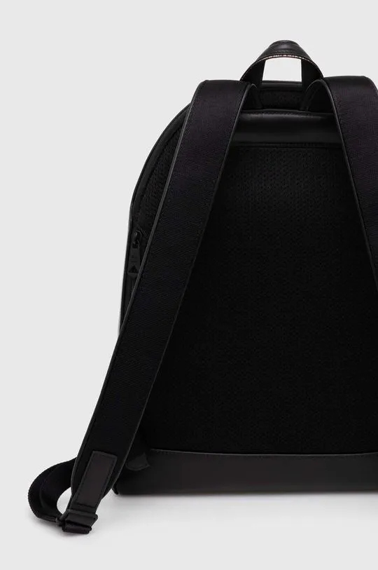 Paul Smith leather backpack black color smooth M1A-7586-AEMBST