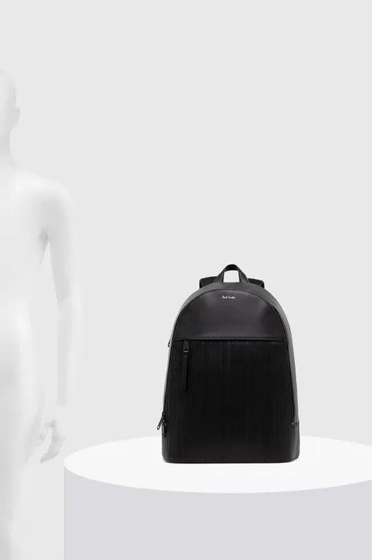 Paul Smith leather backpack black color smooth M1A-7586-AEMBST