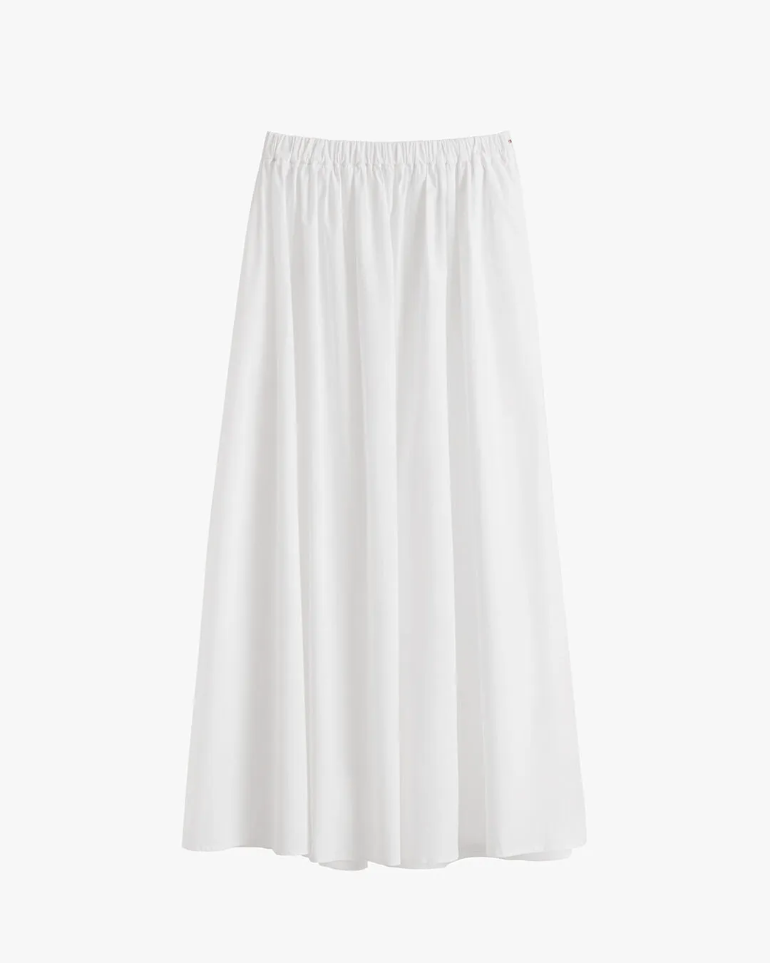 Poplin Gathered Skirt