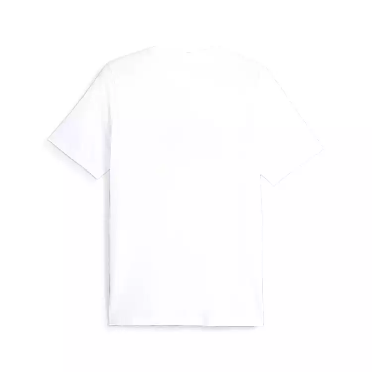 PUMA MEN'S GRAPHIC HIP HOP WHITE TEE