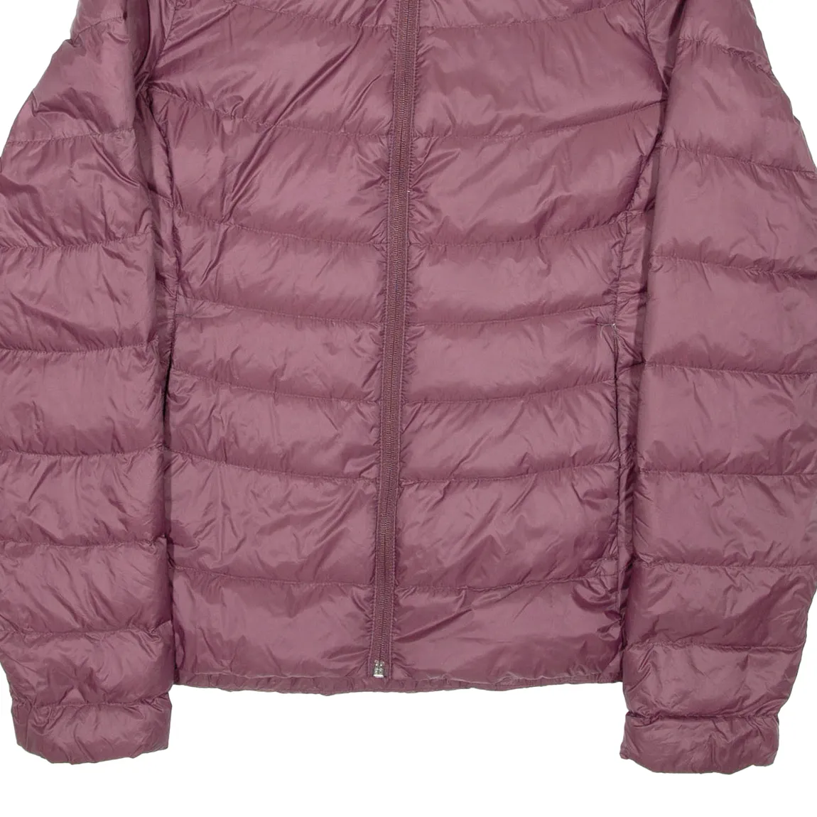 PUMA Womens Puffer Jacket Maroon Nylon L