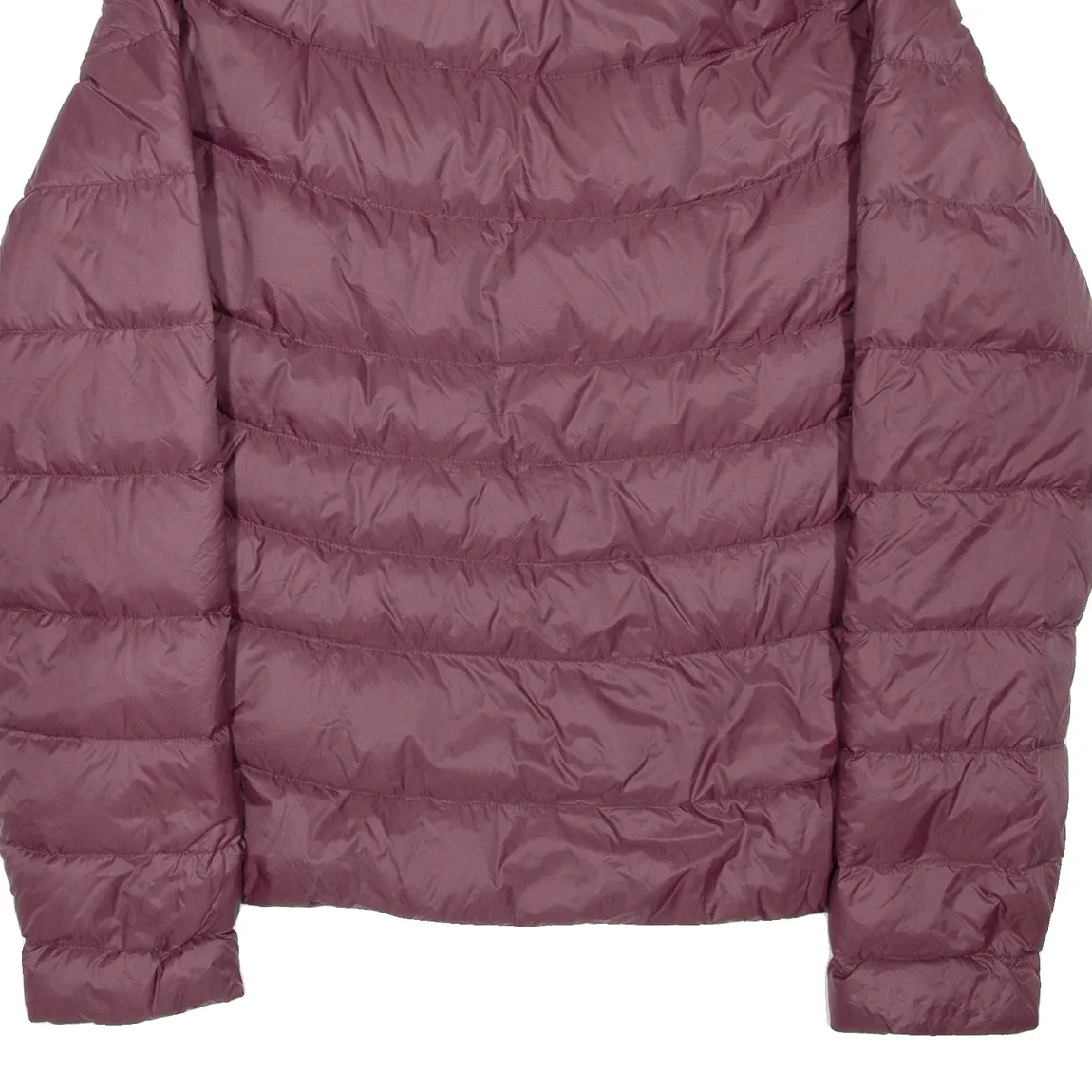 PUMA Womens Puffer Jacket Maroon Nylon L