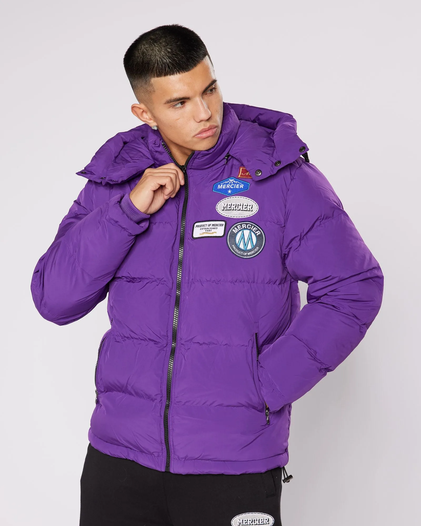 Purple Haze OG Badge Puffer Jacket