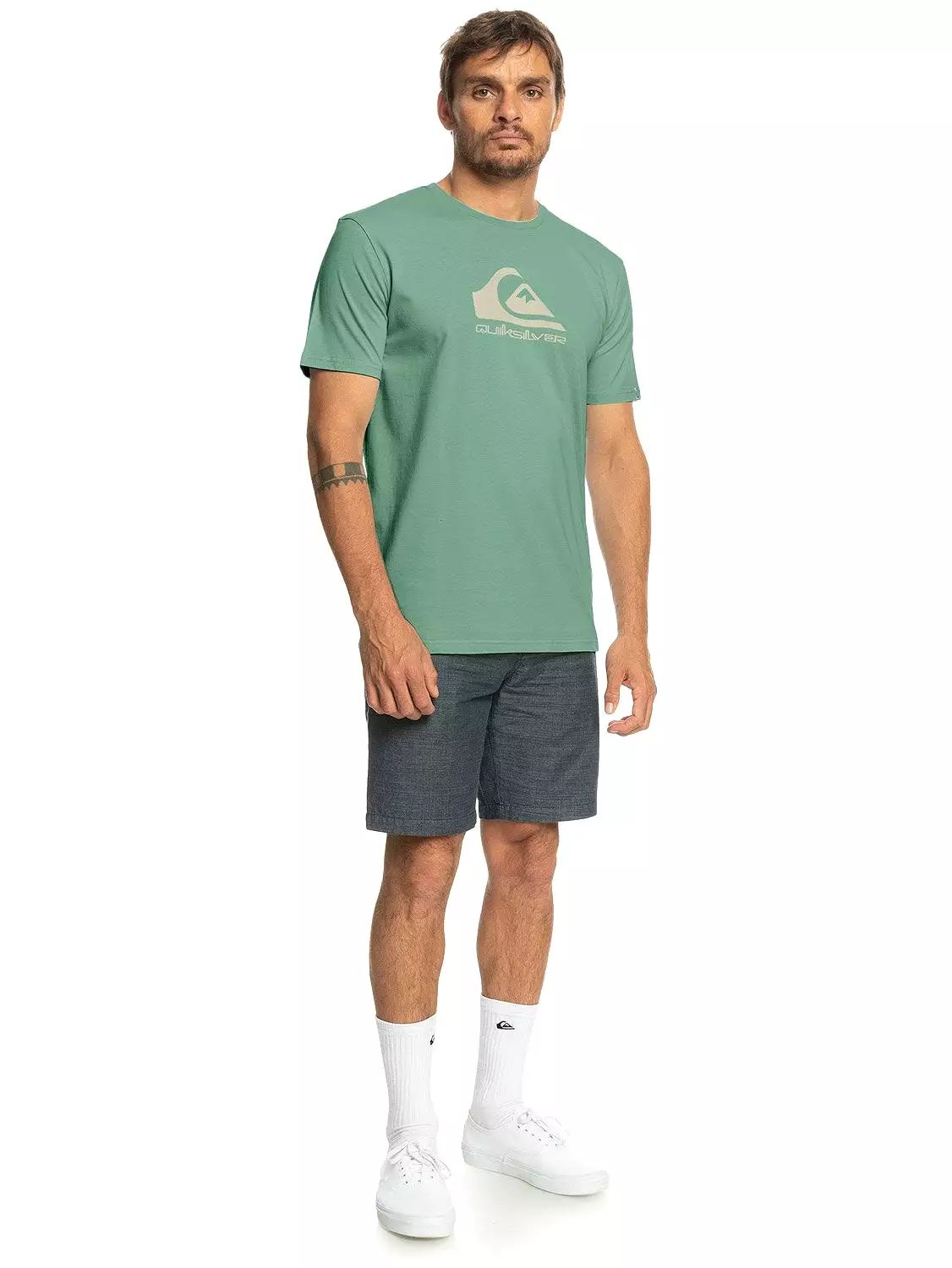 Quiksilver Men's Corp Logo T-Shirt