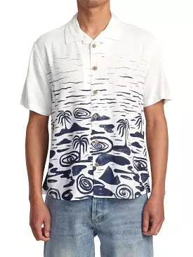 RVCA Men's Wasted Palms Shirt