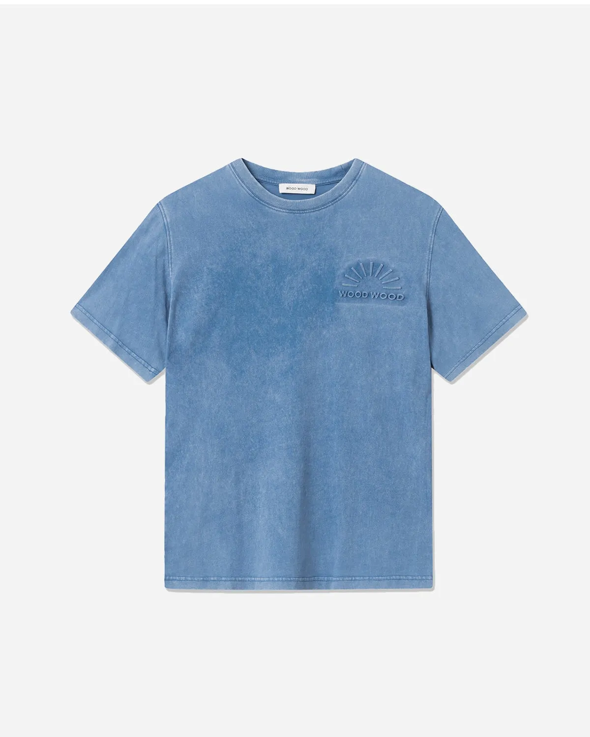 Sami Embossed T-Shirt - Dark Blue