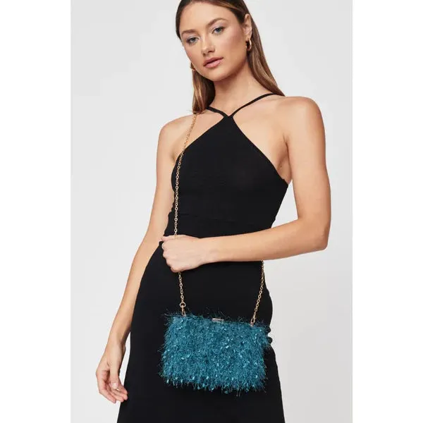 Shoshanna Evening Bag - Peacock