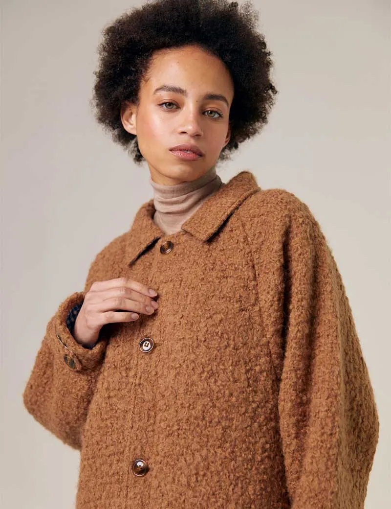 Sideline Joan Coat Tobacco