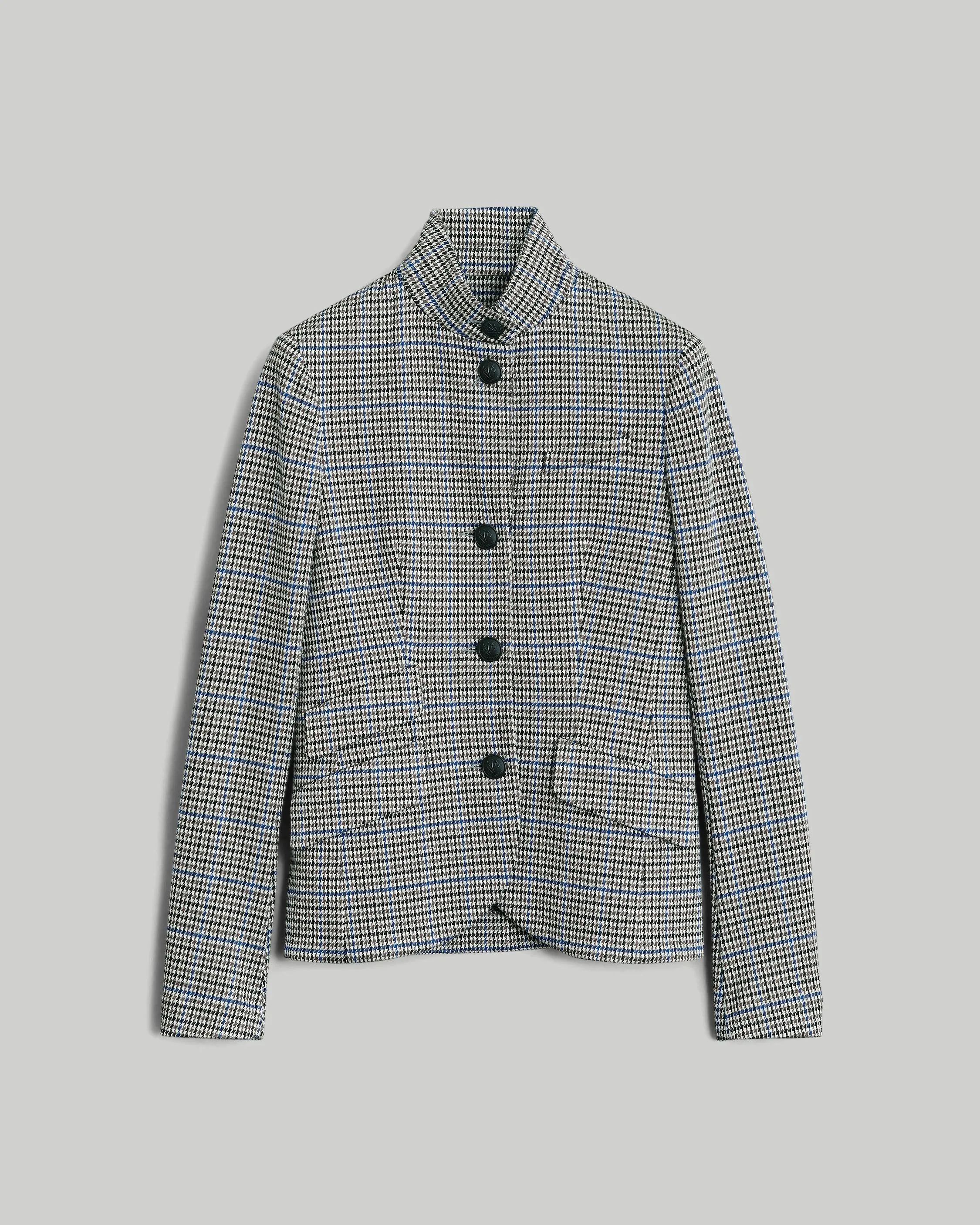 Slade Cotton Plaid Blazer