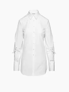 Slash and Lacing Detail Shirt