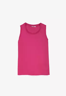 Solid Sleeveless Blouse