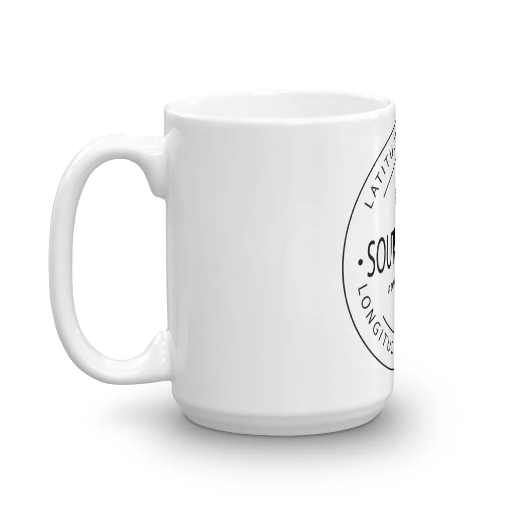 South Dakota - Mug - Latitude & Longitude