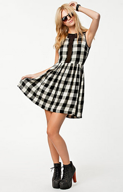 Spector Check Dress