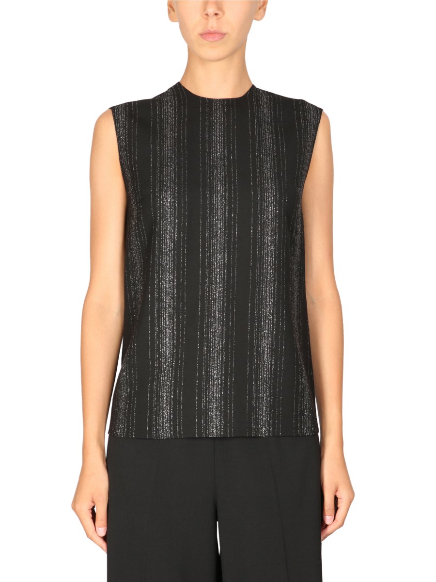 STELLA McCARTNEY    LUREX TAILORED TOP